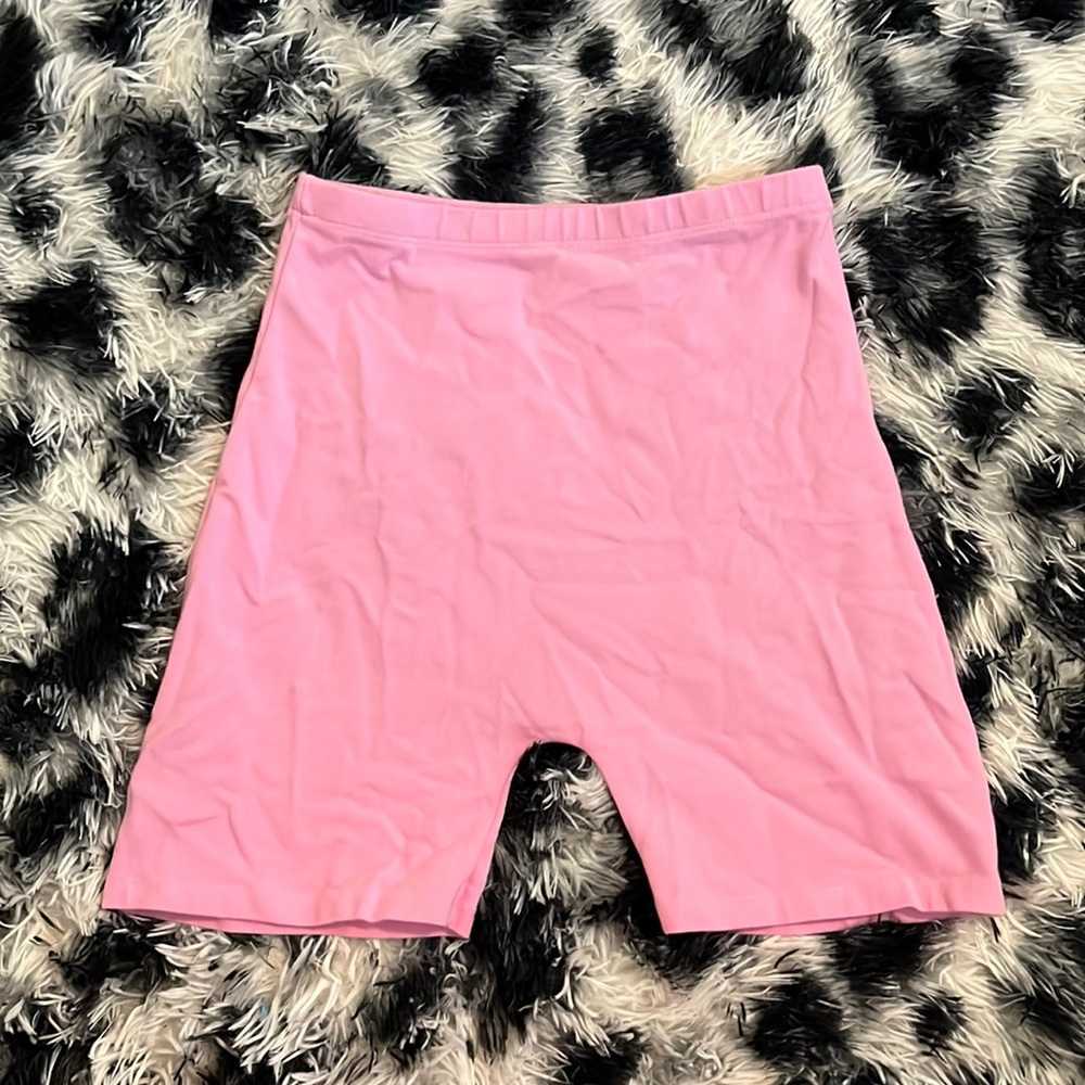 PINK Brandy Melville John Galt Biker Shorts